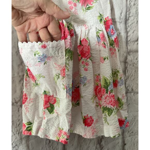 Baby Gap Y2K White Floral Sundress 18/24 Mos. - Picture 5 of 6